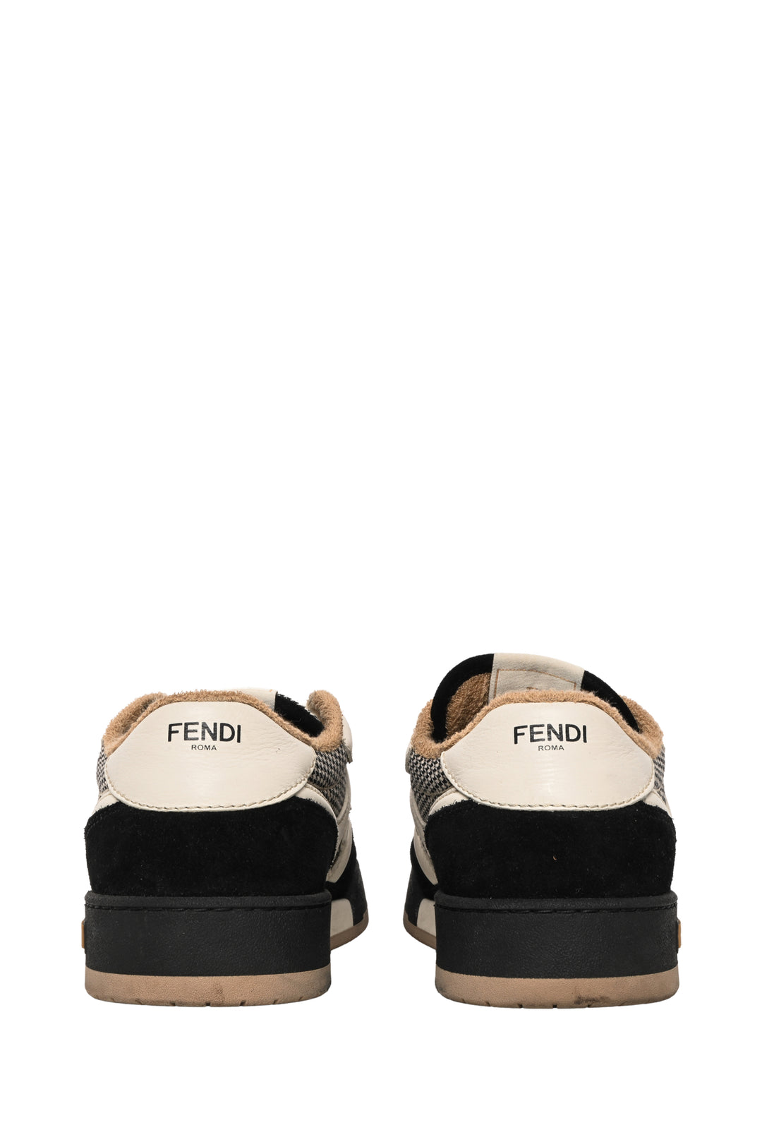 Mens Shoe Size 9 Fendi Men's Match Trainers