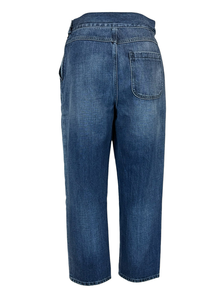 Dior Size 2 Side Zip Denim Jeans