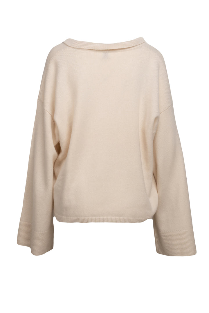 Toteme Size S Polo Shirt Cashmere Knit Sweater