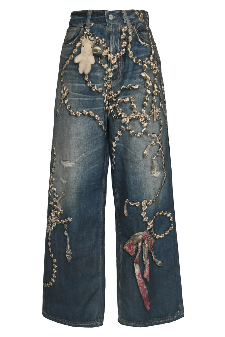 Acne Studios Size 2 Trompe L'oeil Jeans - 1981