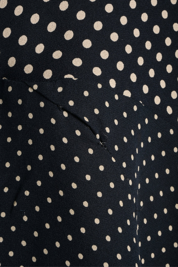 Joseph Size 4 Polkadot Silk Mini Skirt