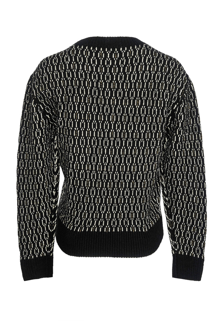 St John Collection Size S Metallic Sweater