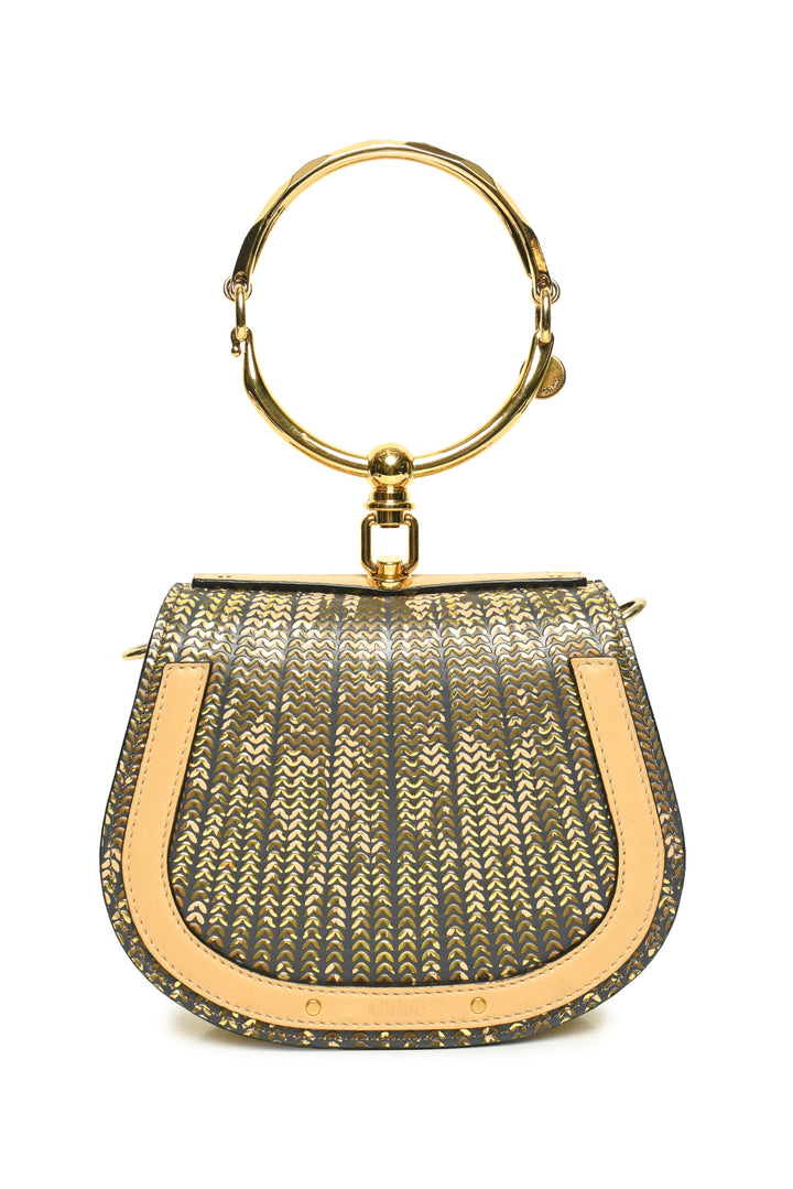 Chloe Small Nile Printed Bracelet Bag