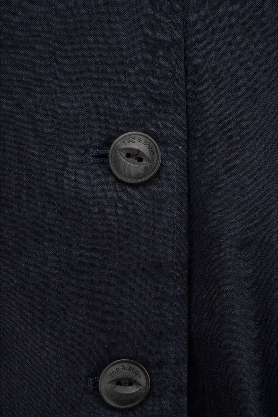 Rag & Bone Size M Cropped Linen Blend Jacket