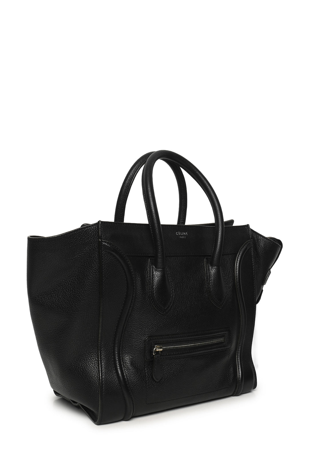 Celine 2013 Pebbled Leather Mini Luggage Tote