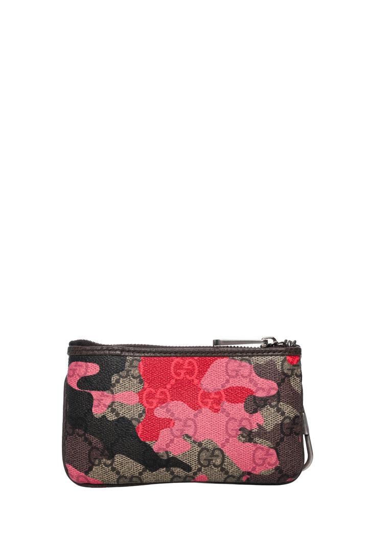 Gucci GG Supreme Monogram Camo Key Case Wallet