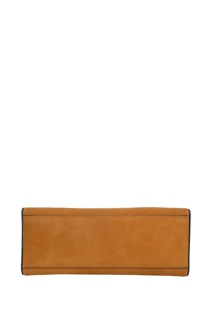 Manu Atelier Prism Suede Shoulder Bag