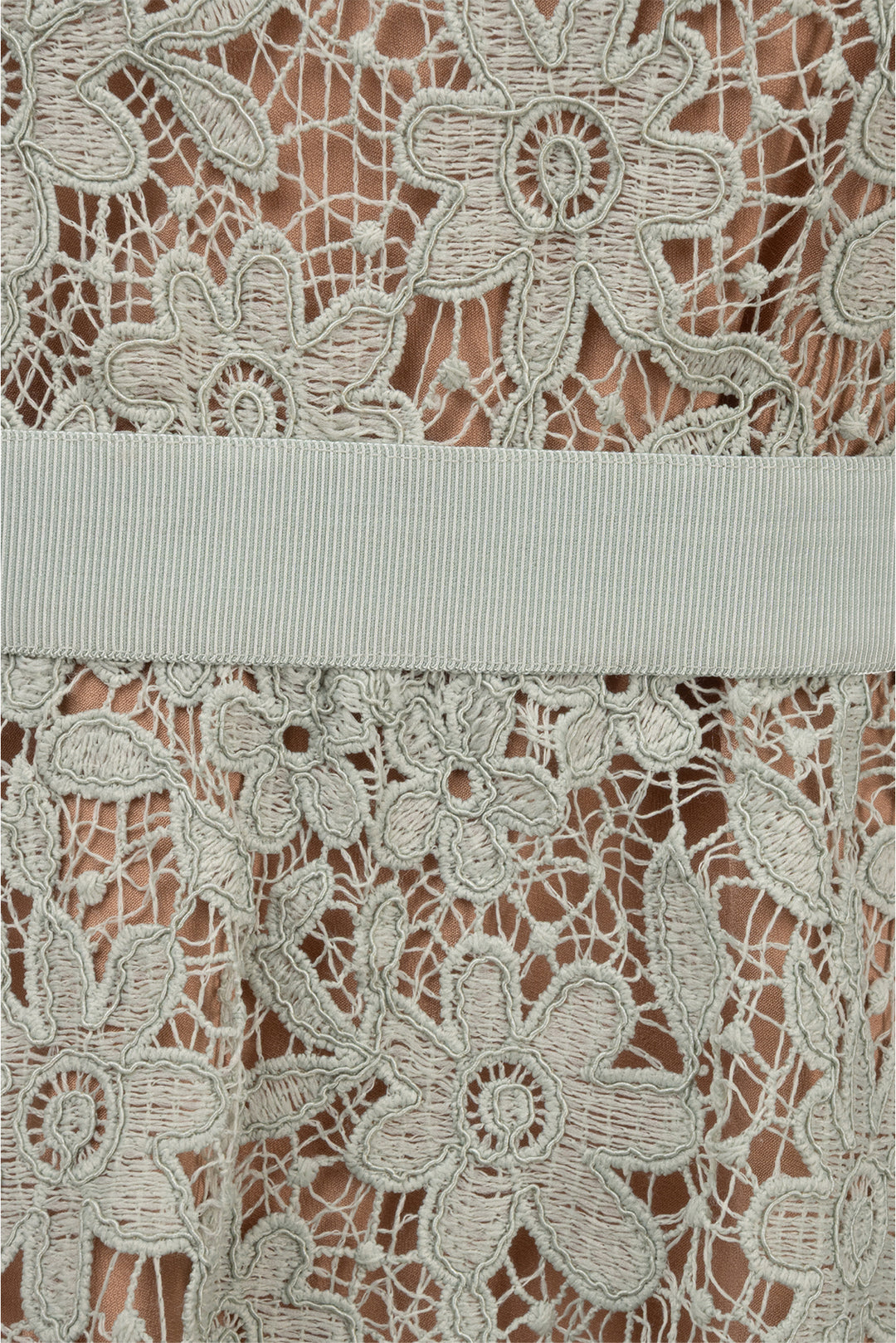 Self Portrait Size 6 Guipure Lace Mini Dress