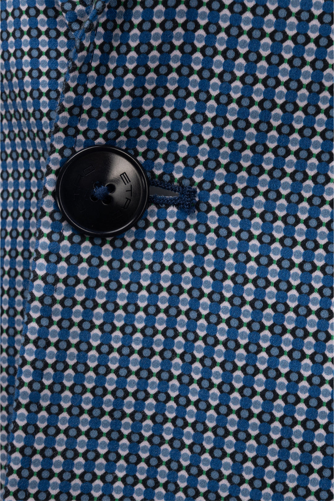 Etro Size 42 Men's Cotton & Silk Single Breasted Blazer