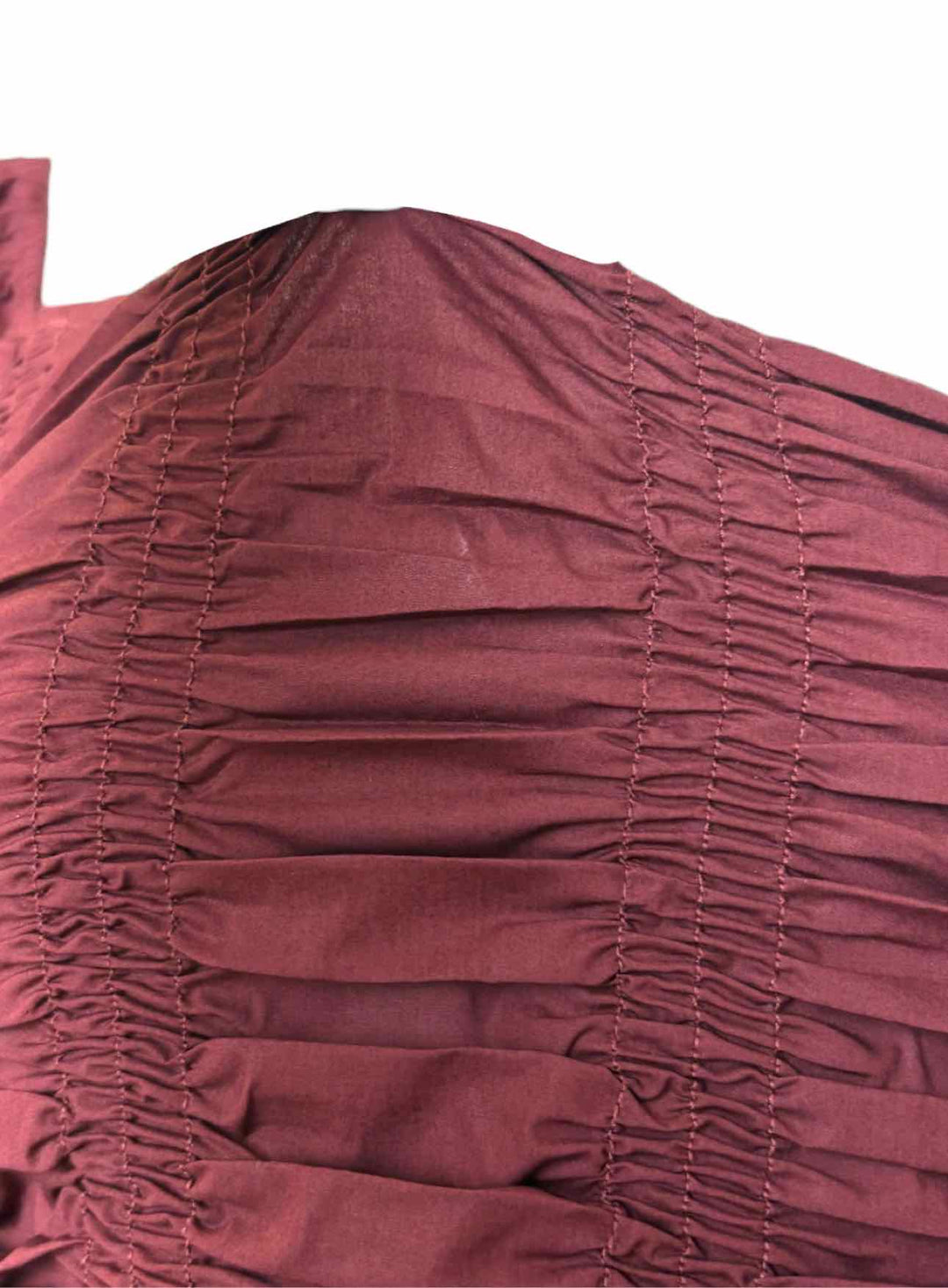 Faithfull the Brand Size 4 Ruched Cotton Dress