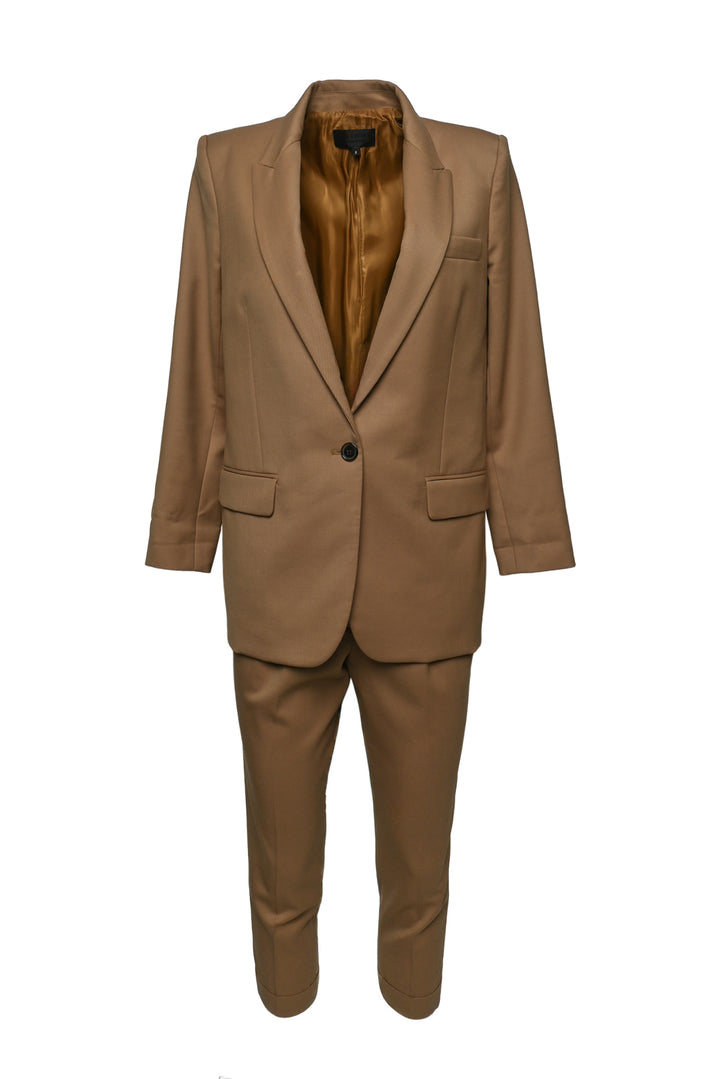 Nili Lotan Size 2 Single Breasted Wool Blazer Suit