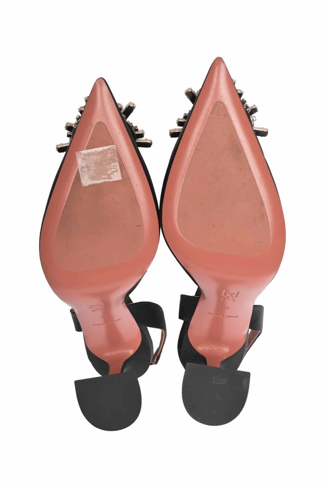 Amina Muaddi Size 37 Begum Sling 95 Pumps