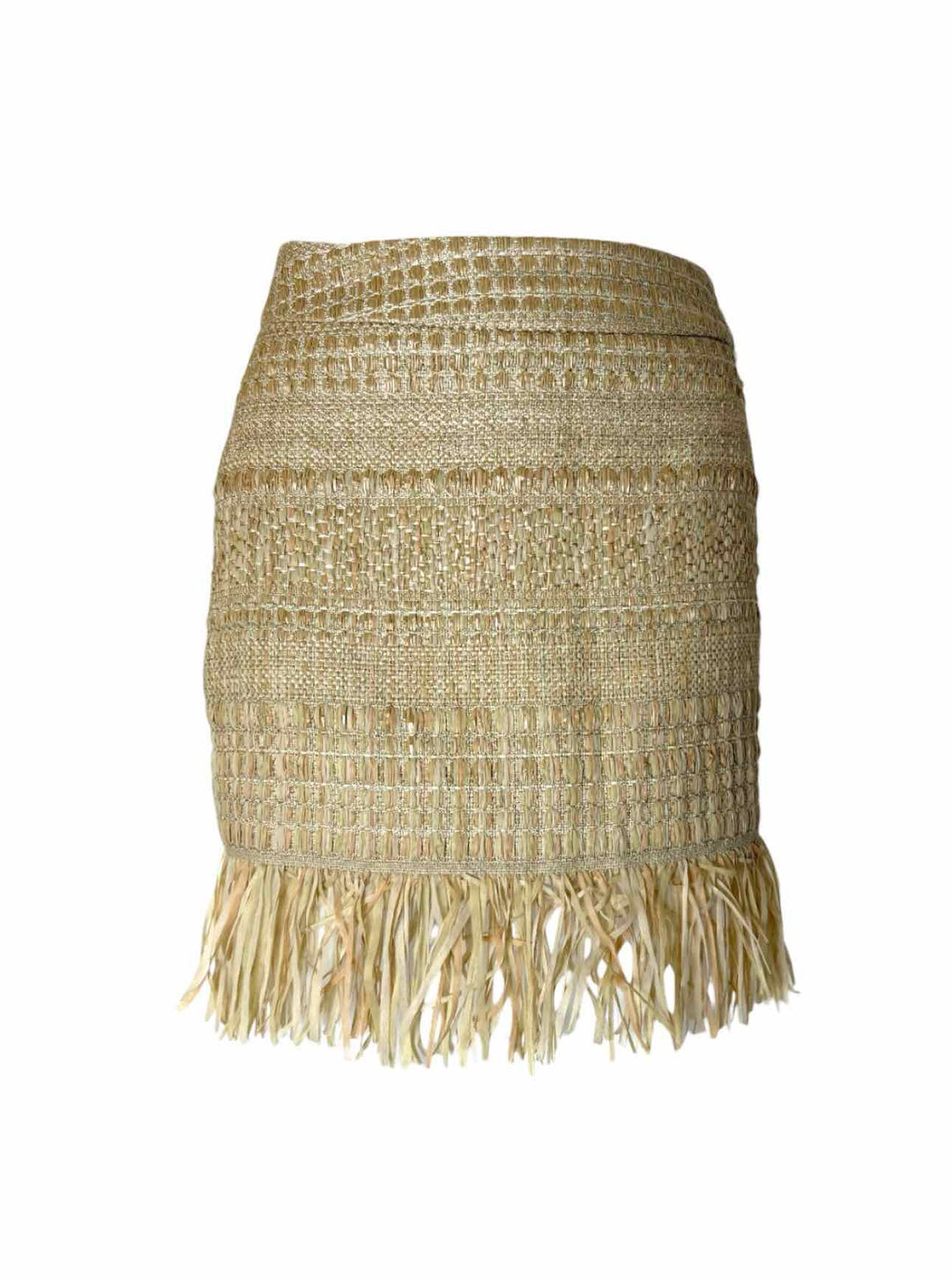 Smythe Size 4 Fringe Mini Skirt