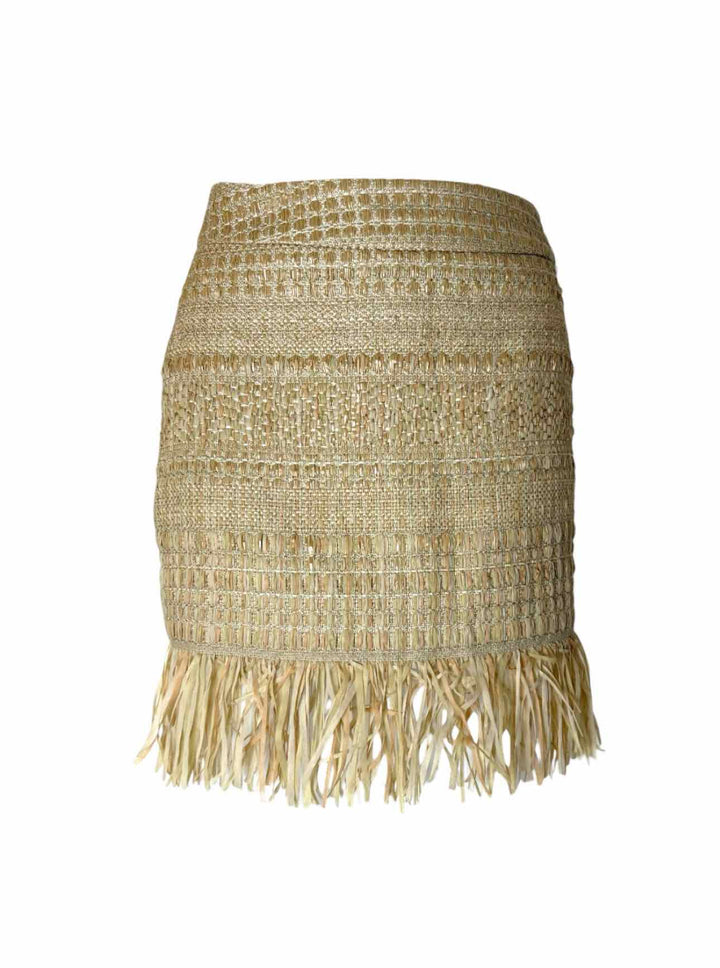 Smythe Size 4 Fringe Mini Skirt