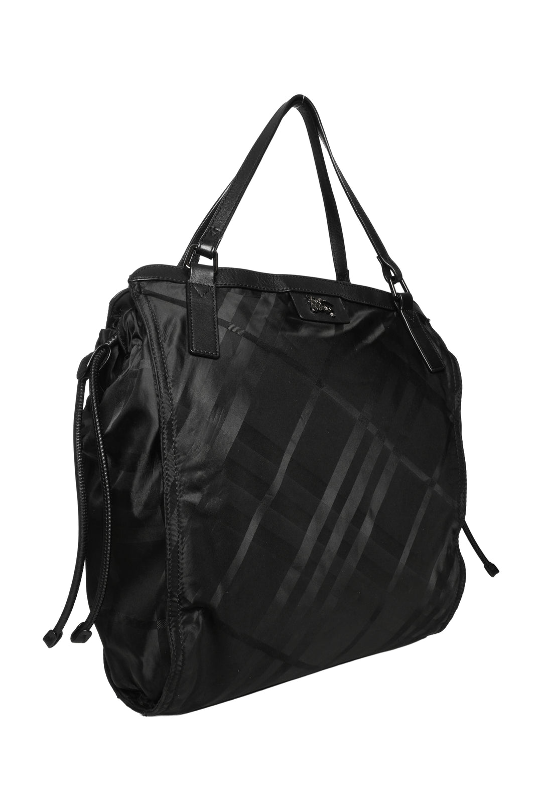 Burberry Check Nylon Buckleigh Tote
