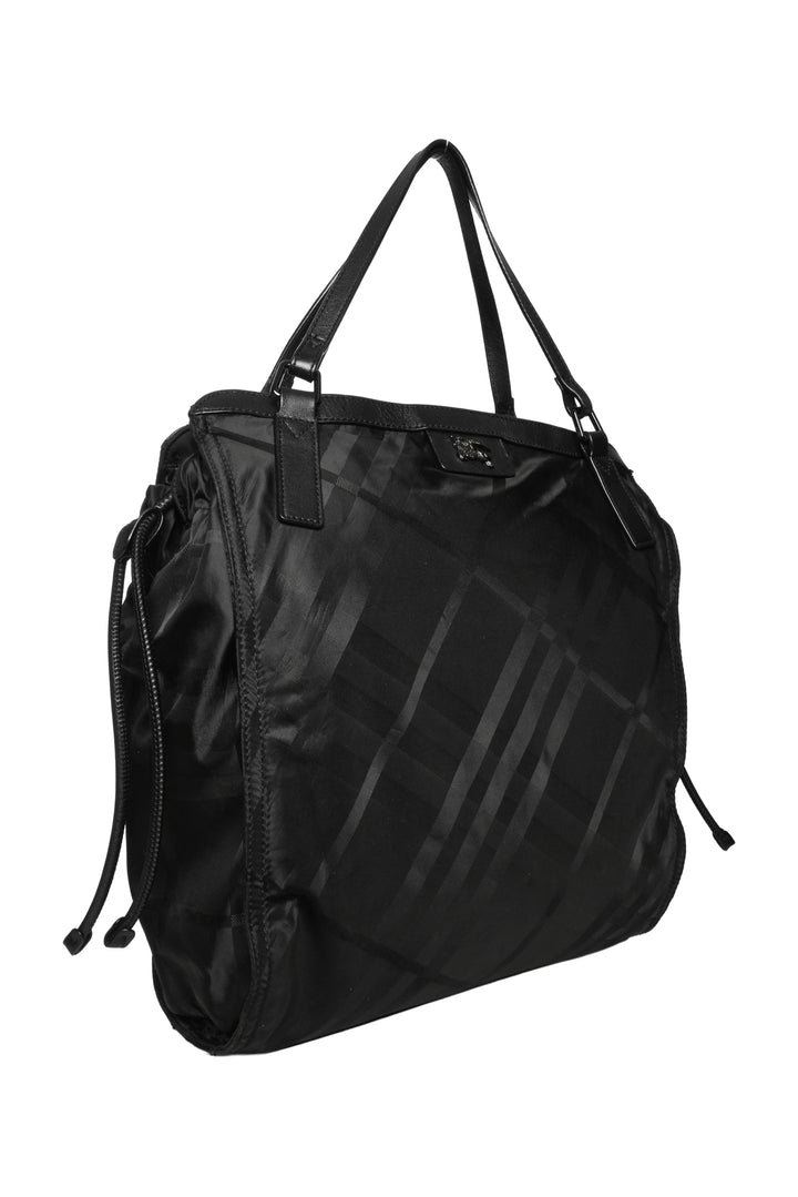 Burberry Check Nylon Buckleigh Tote