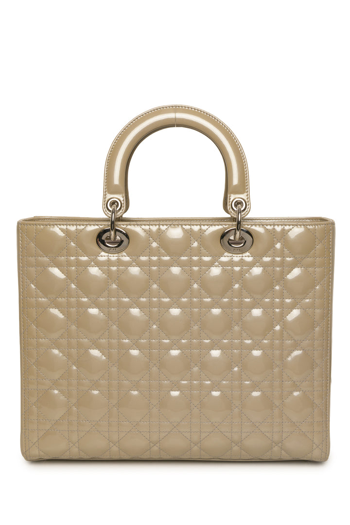 Dior 2012 Cannage Large Lady Dior Bag