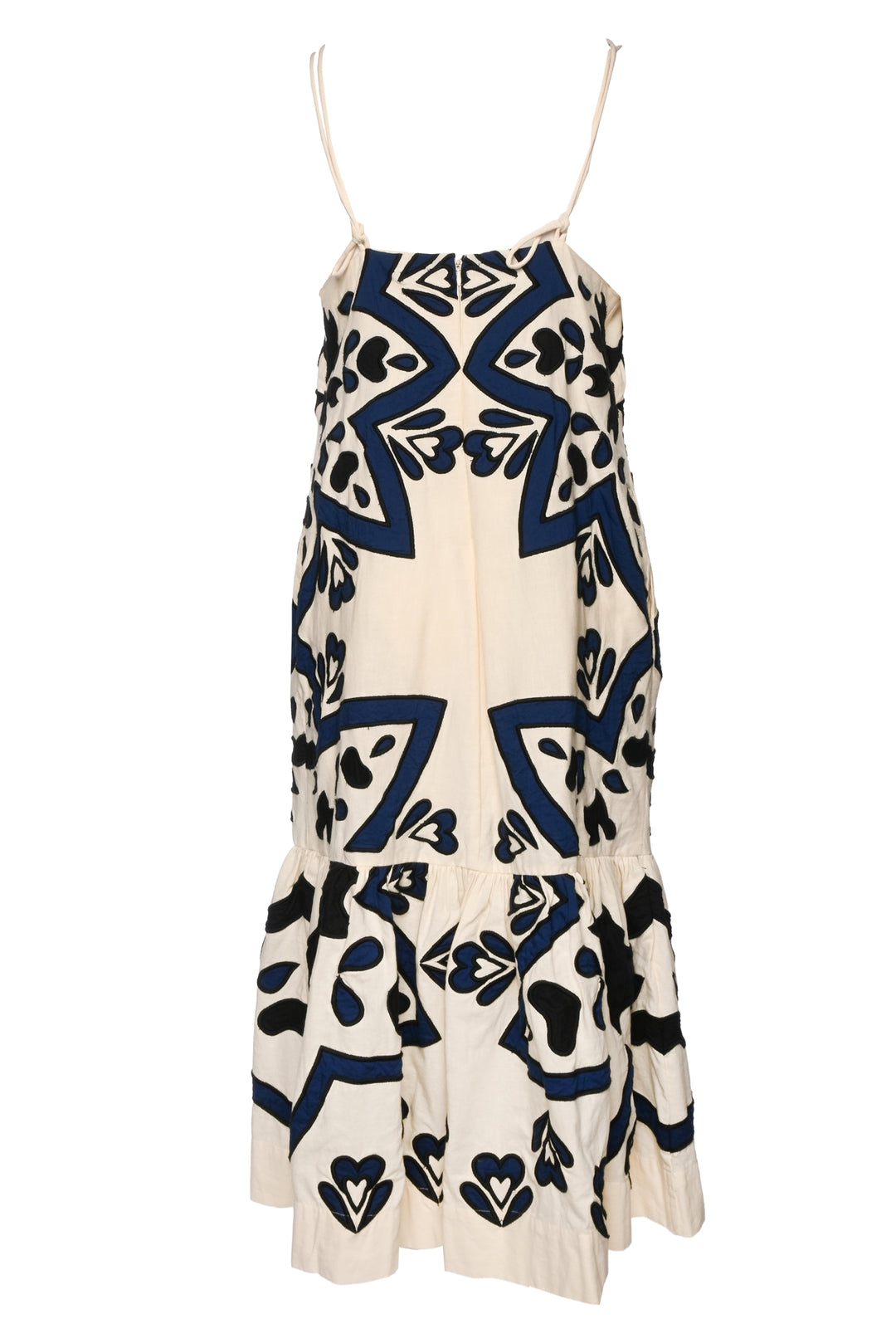 Sea New York Size M Kaia Kaleidoscope Applique Dress