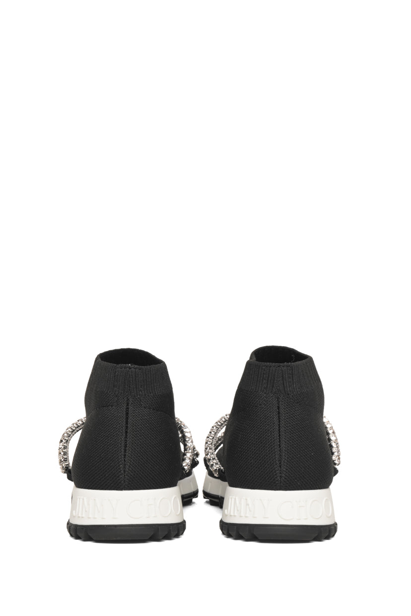 Jimmy Choo Size 37 Crystal Embellished Torri Sneakers