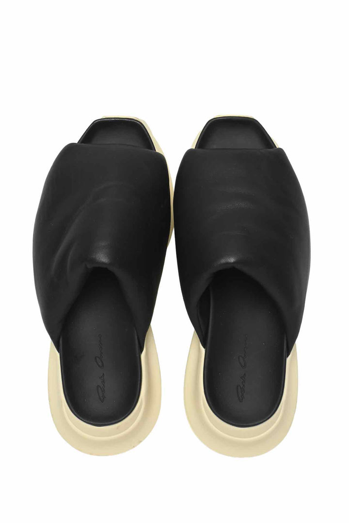 Rick Owens Size 39 Geth Puffer Slides