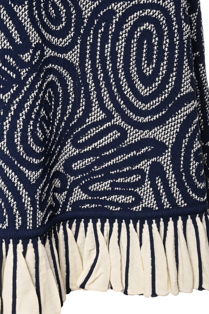 Ulla Johnson Size M Gabrielle Abstract Print Jacquard Dress