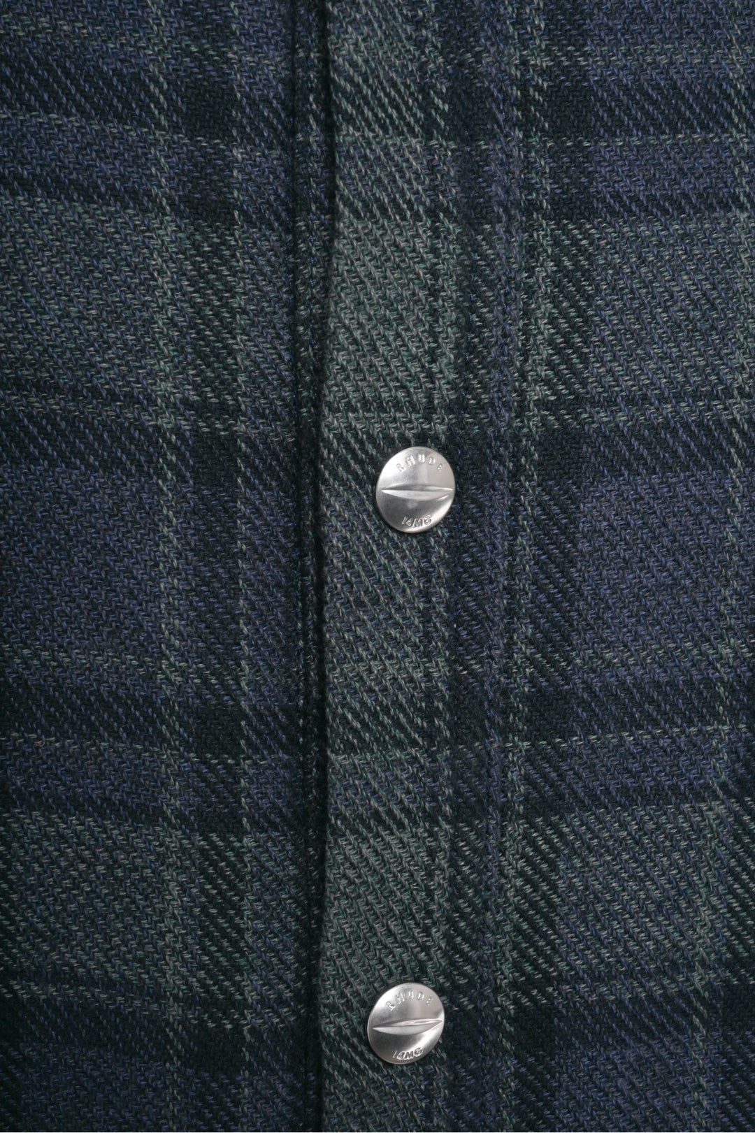 Rhude Size L Men's Flannel Sherpa Overshirt Jacket