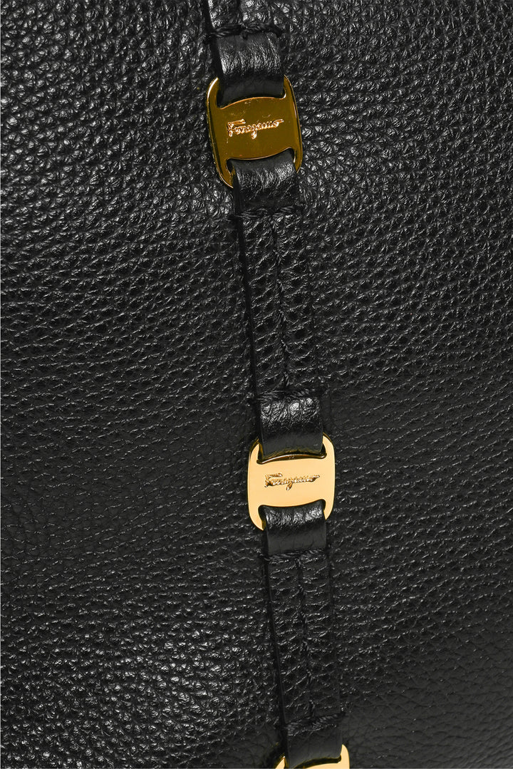 Ferragamo Emotion Large Leather Tote