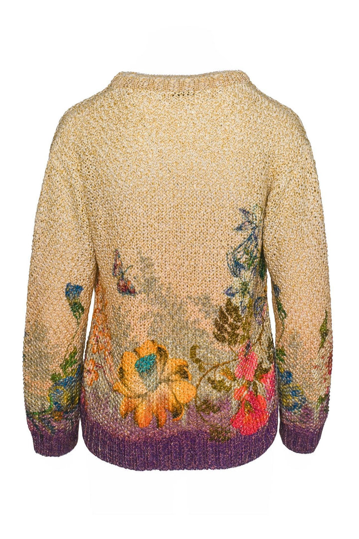 Etro Size S Floral Knit Sweater