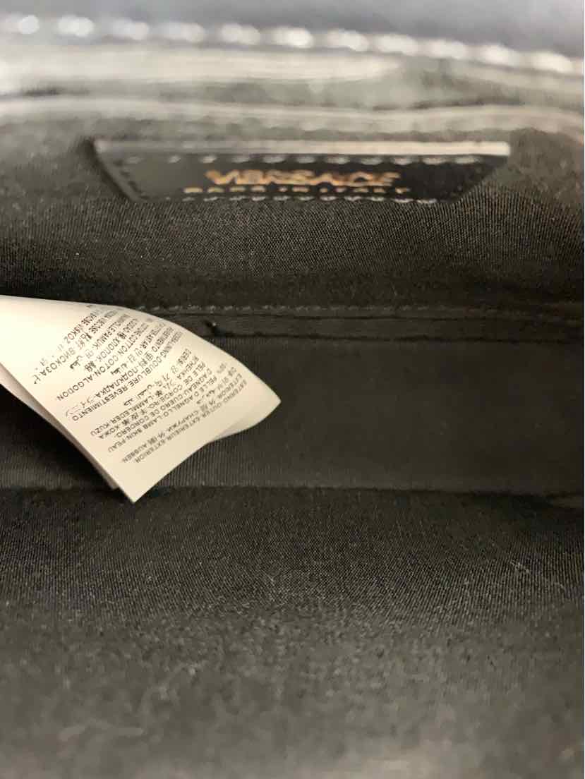 Versace Quilted Nappa Leather Medusa Crossbody