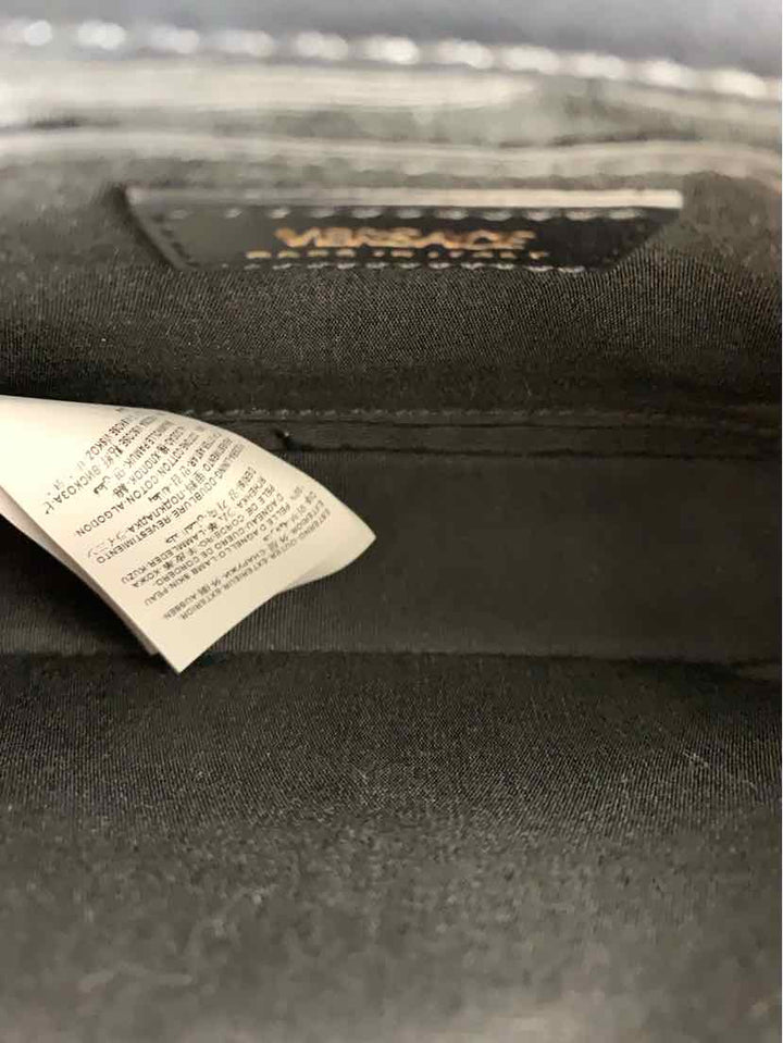 Versace Quilted Nappa Leather Medusa Crossbody