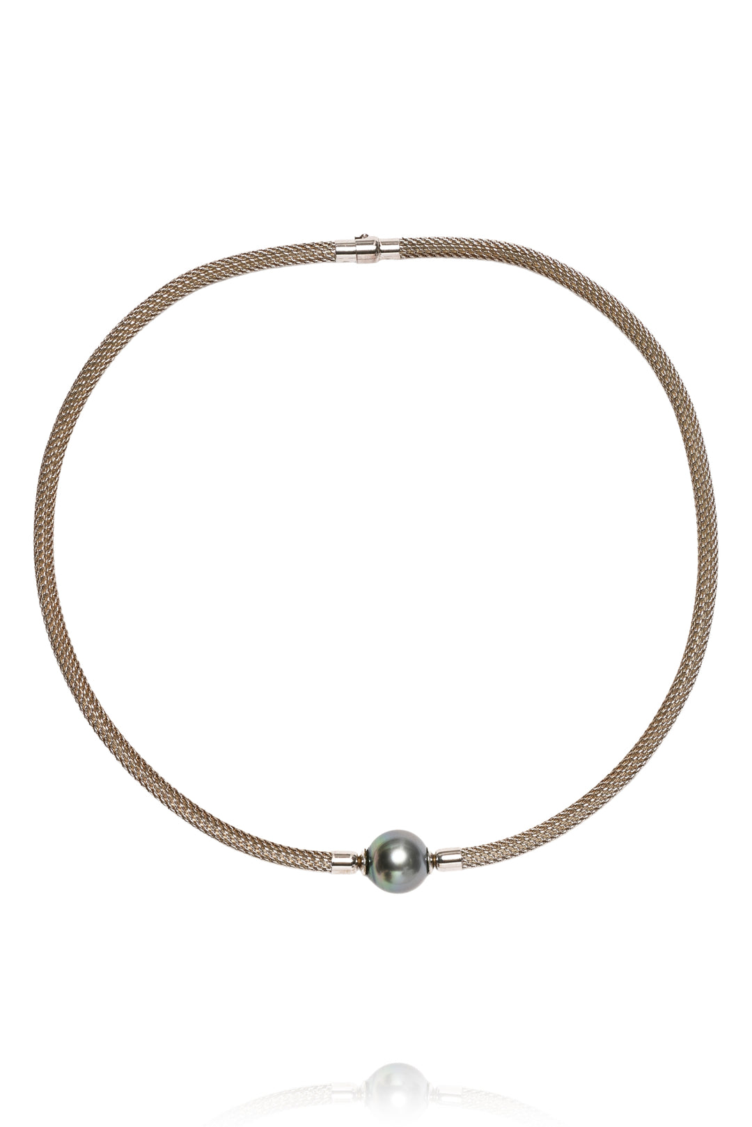 Hinerava 925 Silver & Tahitian Pearl Necklace