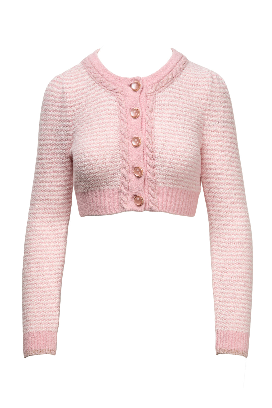 Love Shack Fancy Size XS Twain Cropped Cardigan