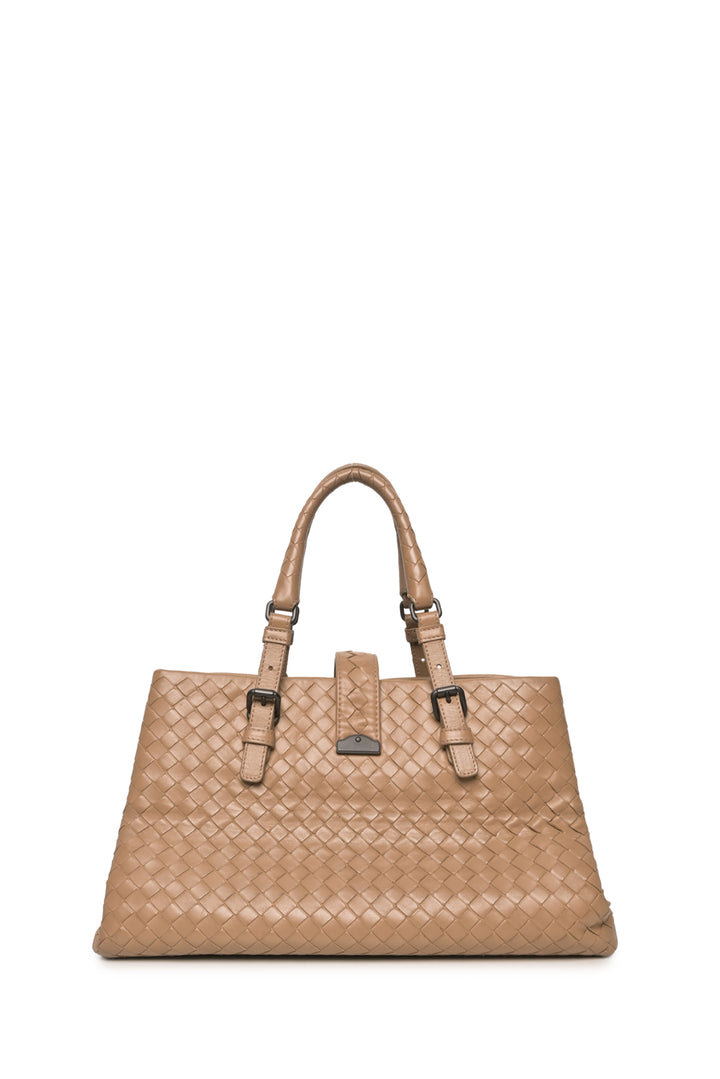 Bottega Veneta Nappa Intrecciato Small Roma Tote