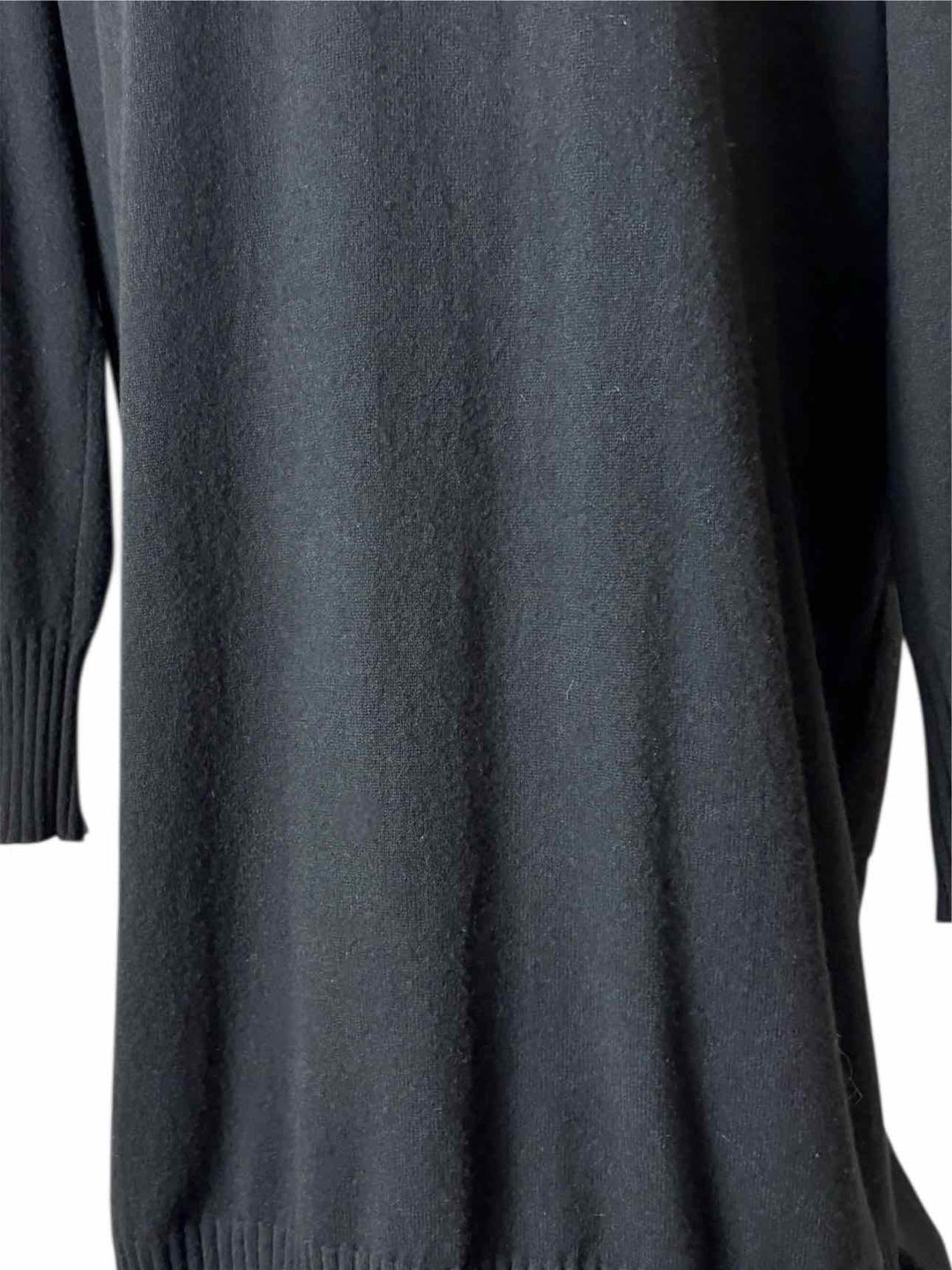 Black Goat Size XL Cashmere 3/4 Length Cardigan
