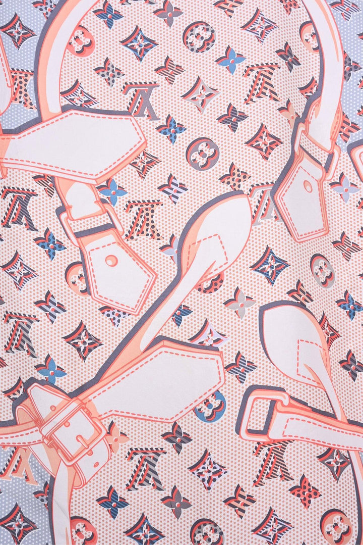 Louis Vuitton Carre Pop Monogram Silk Scarf