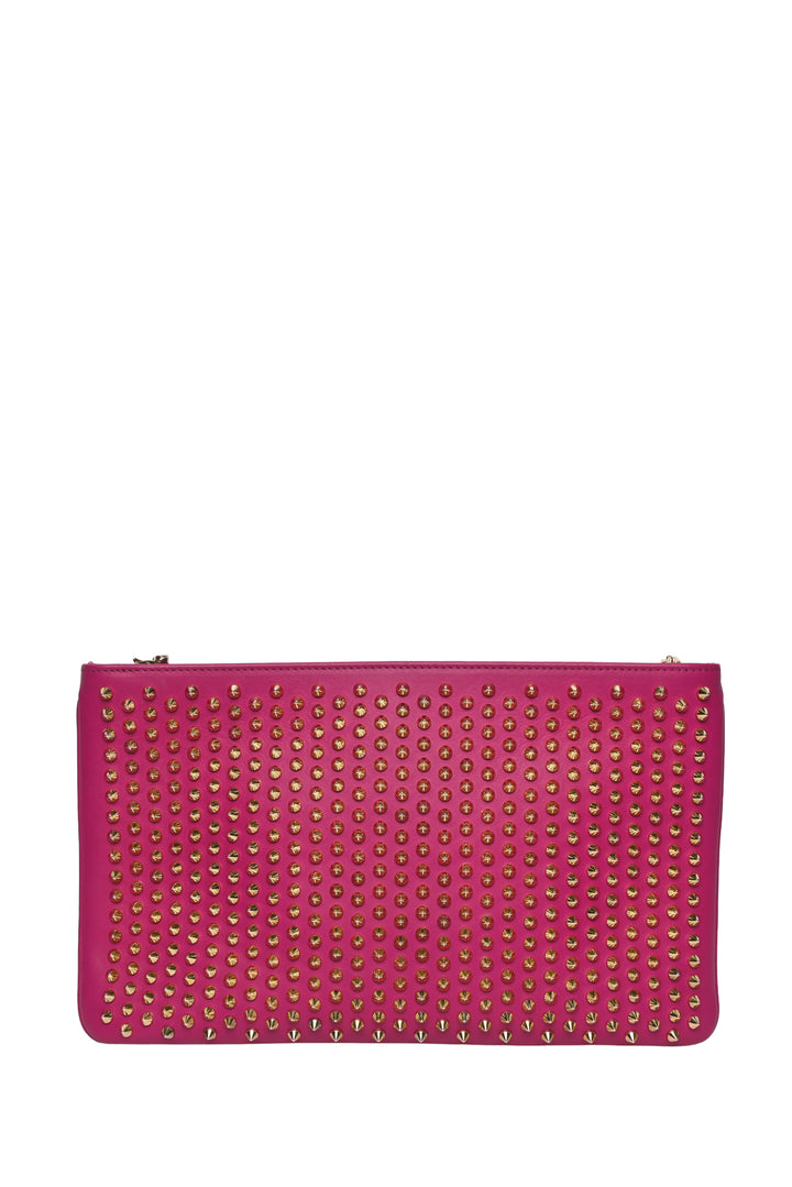 Christian Louboutin Loubiposh Spiked Clutch