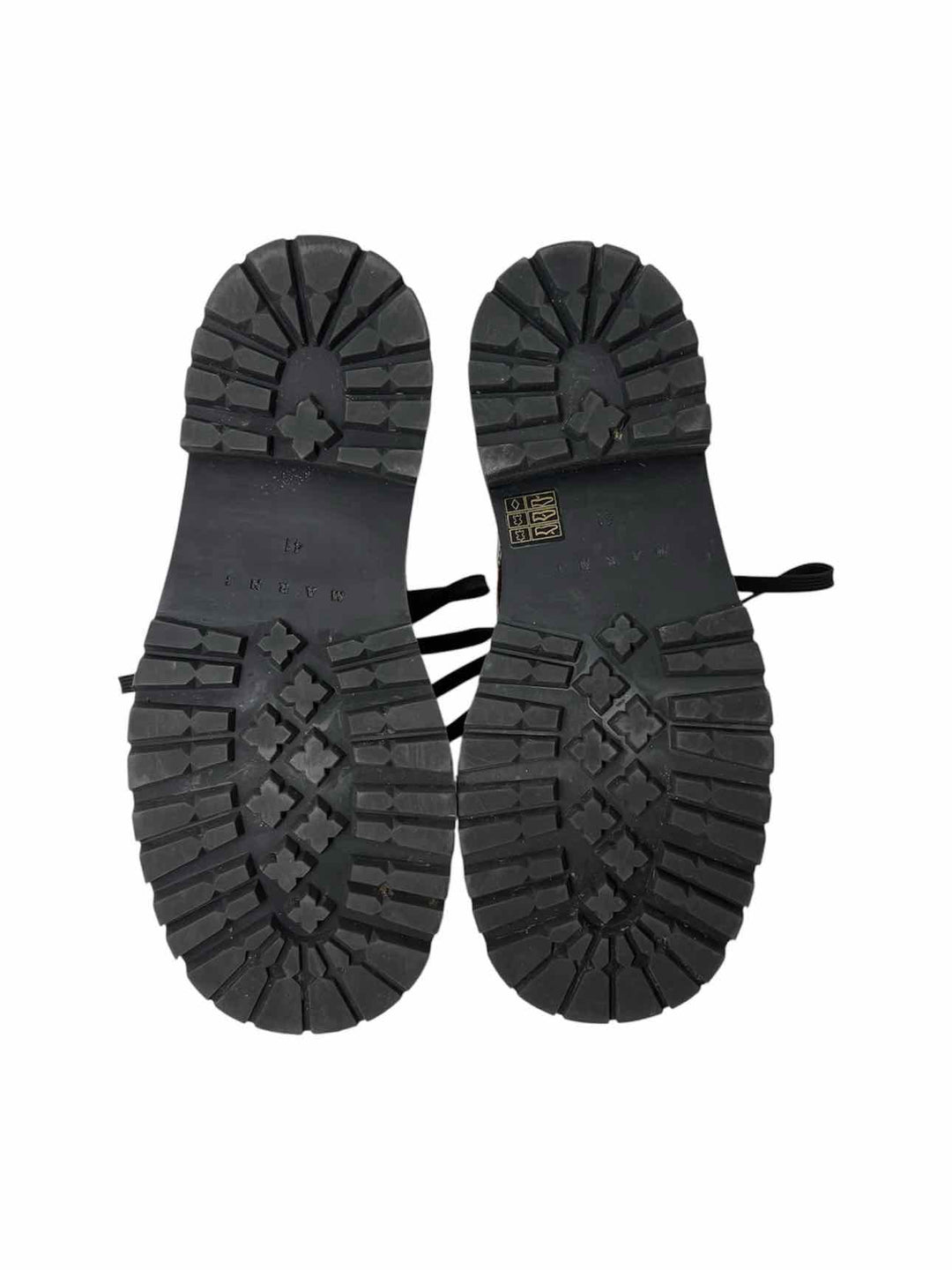 Marni Size 41 Dada Derbys Leather  Flats