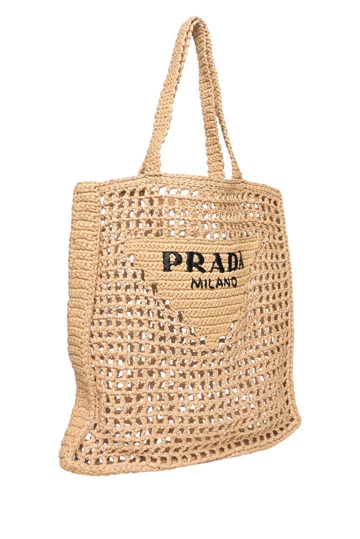 Prada Crochet Tote
