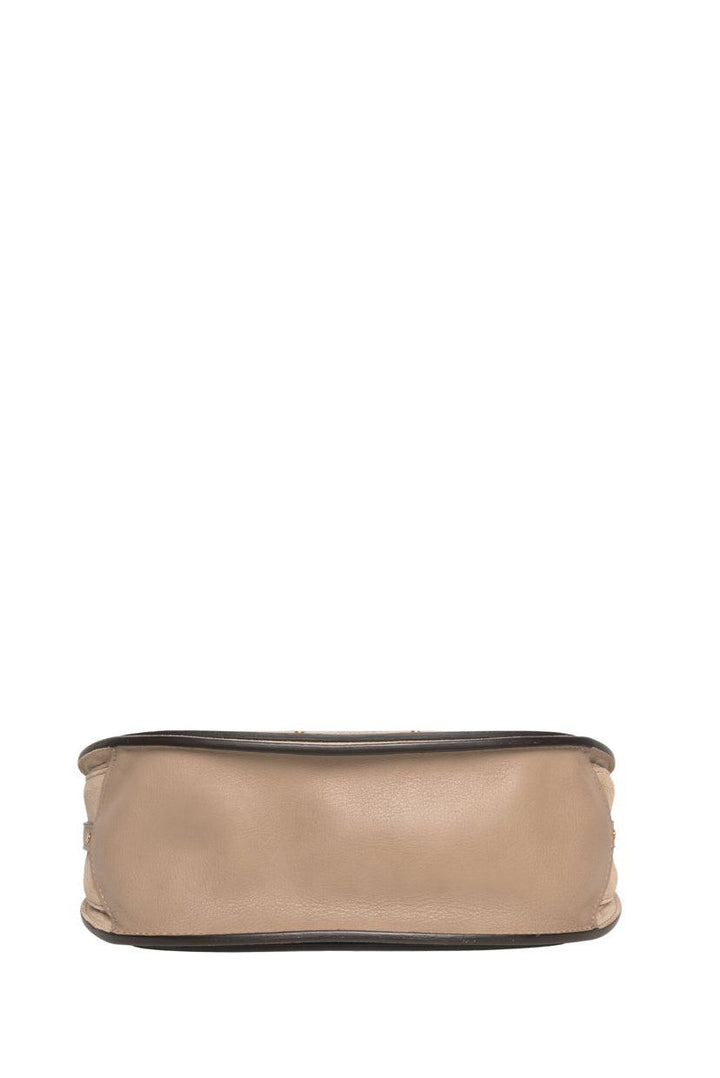 Chloe Calfskin Suede Medium Pixie Shoulder Bag