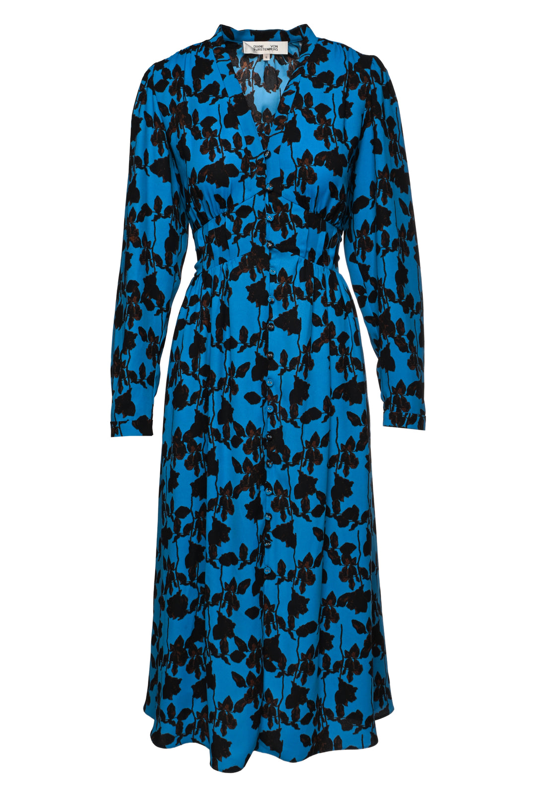 Diane Von Furstenberg Size 6 Erica Long Sleeve Dress