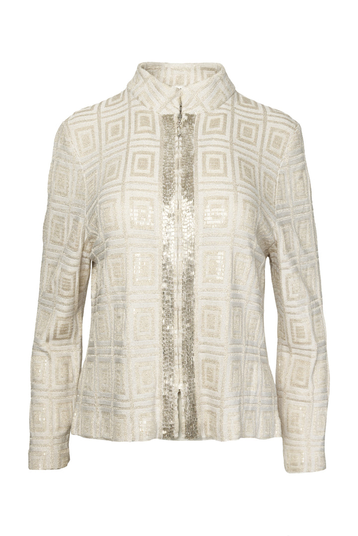 St. John Evening Size 12 Beaded Jacket