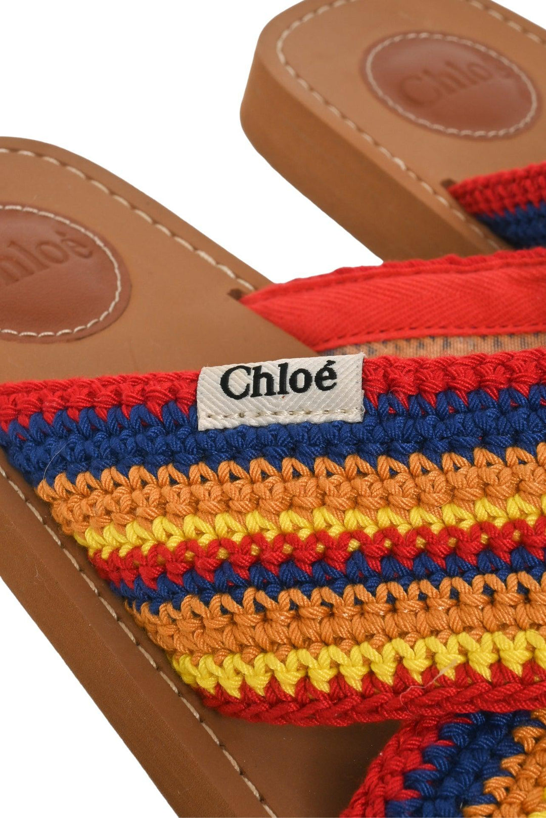 Chloe Size 40 Woody Crochet Sandal