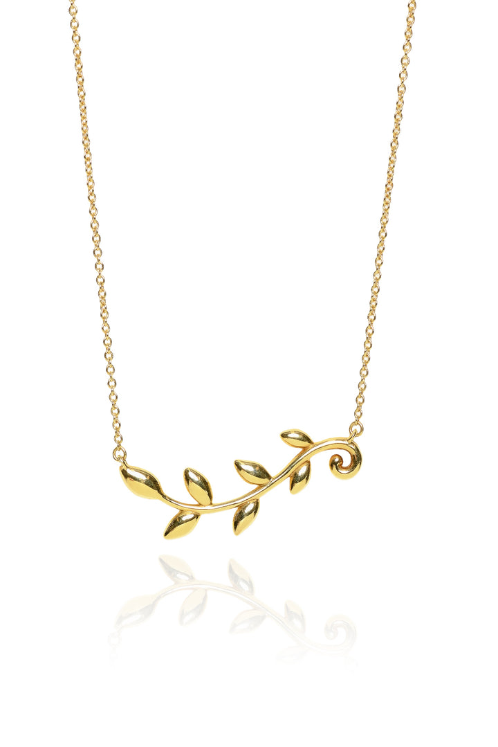 Tiffany & Co Paloma Picasso Olive Branch Pendant Necklace