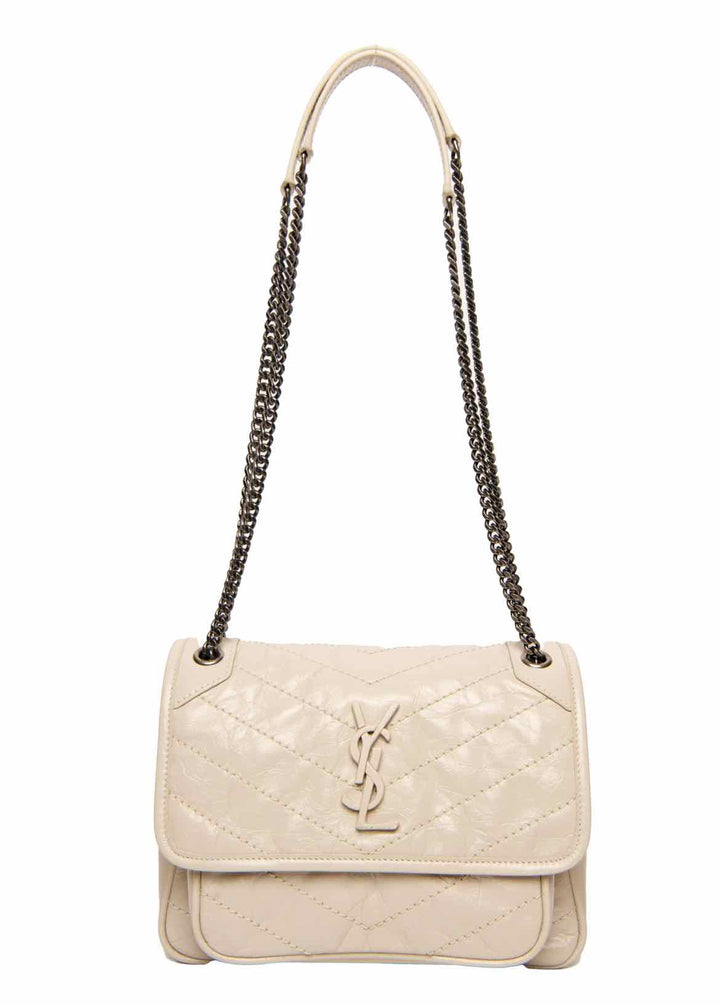 Yves Saint Laurent Niki Baby in Vintage Leather Crossbody