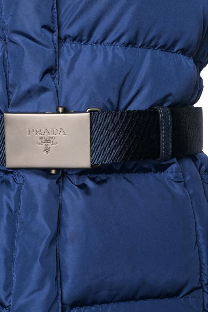 Prada Size 40 2012 Belted Down Vest