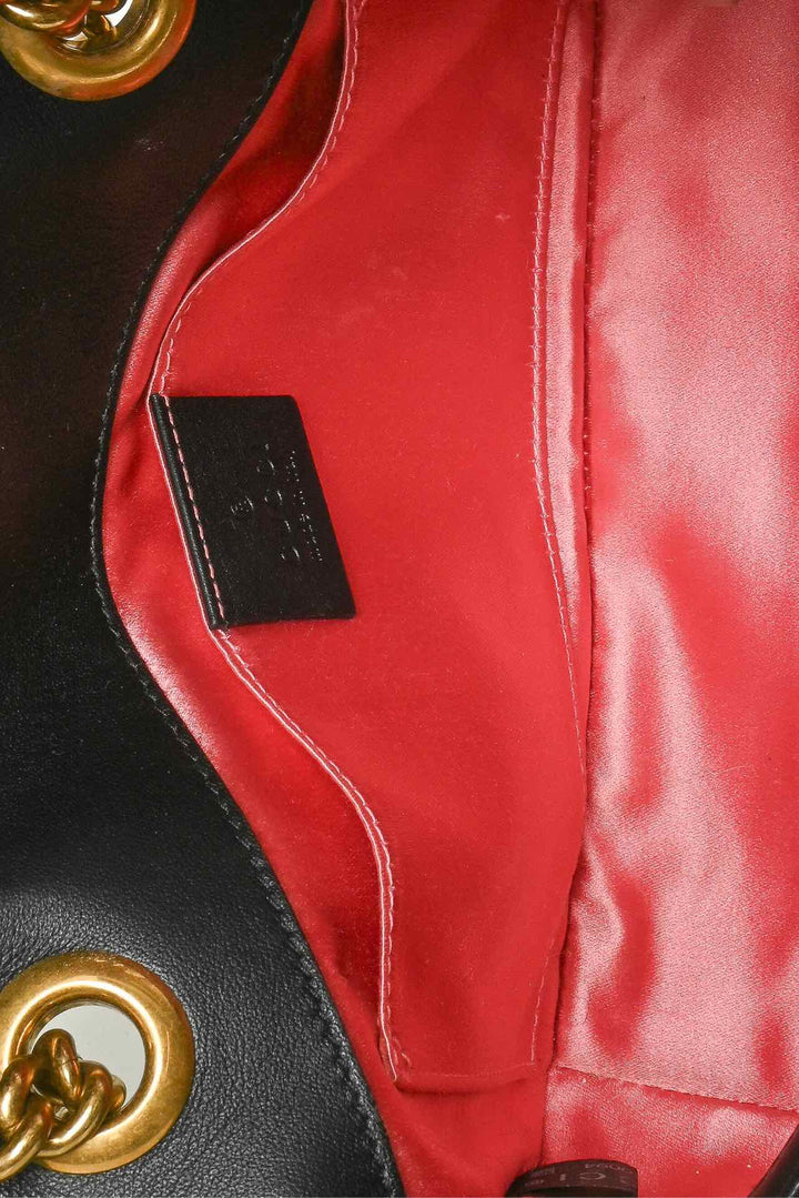 Gucci Marmont Small Velvet Shoulder Bag