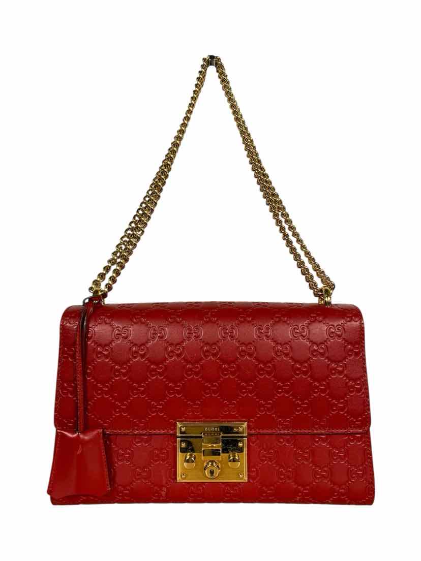 Gucci Chain Link Padlock Medium Crossbody
