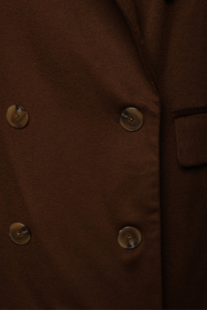 Heirlome Size M Lilli Double Breasted Cashmere Coat