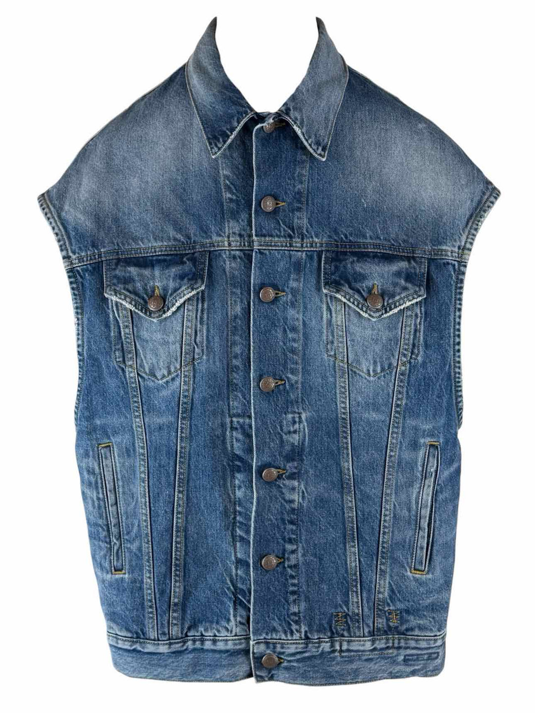 R13 Size XS Oversized Trucker Vest