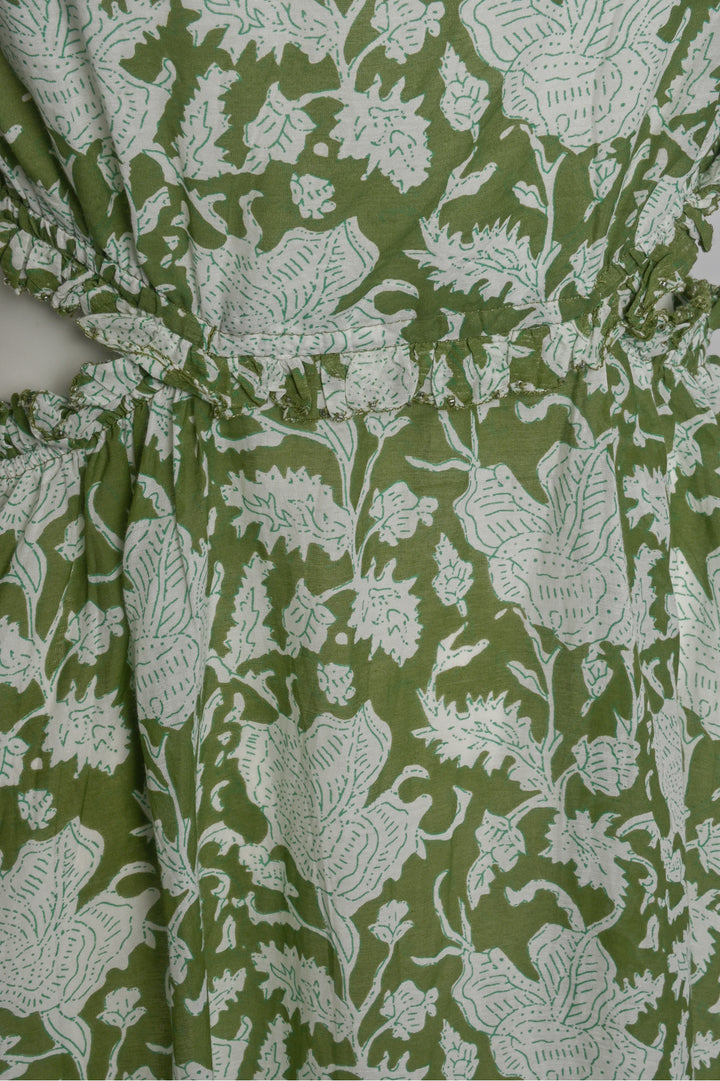 maje Size 38 Printed Maxi Dress